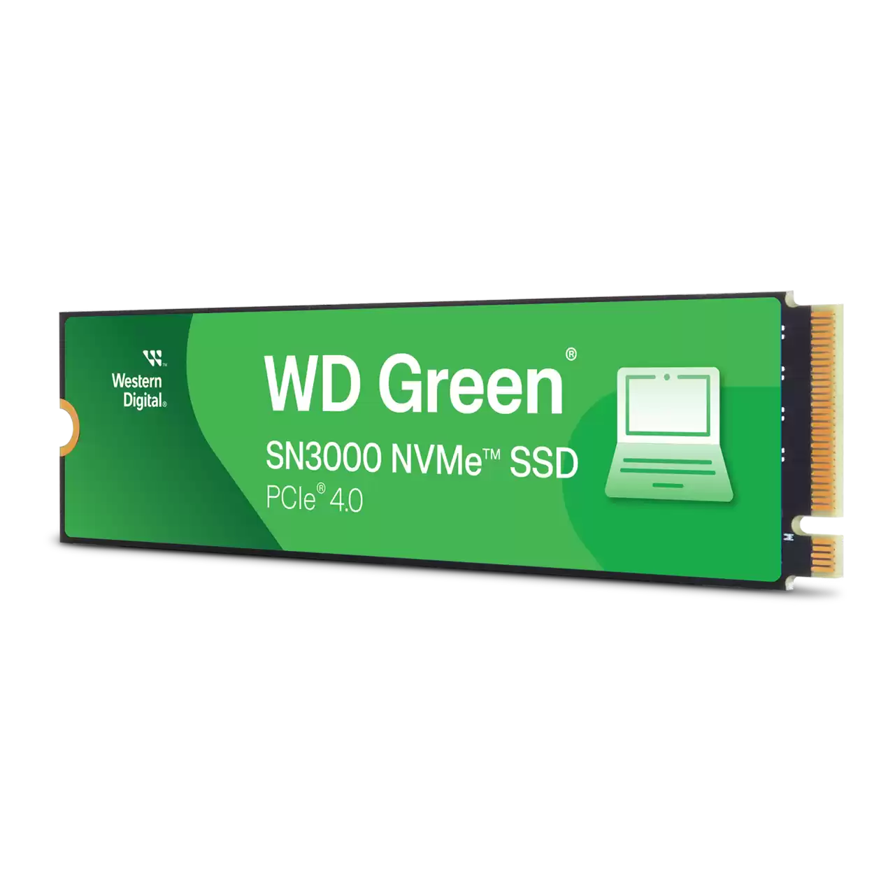 WD Green M.2 NVME SSD SN3000 500GB Gen 4 Upto 5,000Mb/s WD Green M.2 NVME SSD SN3000 500GB Gen 4 Upto 5,000Mb/s